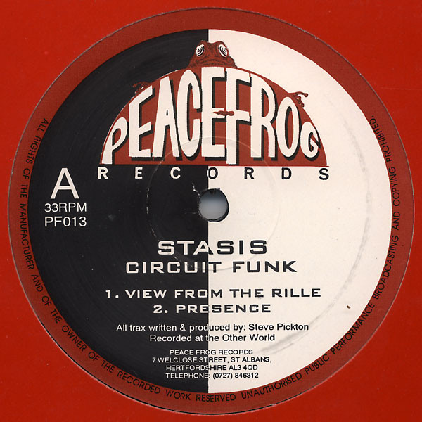 Stasis - Circuit Funk - Used Vinyl Record 12" image 1