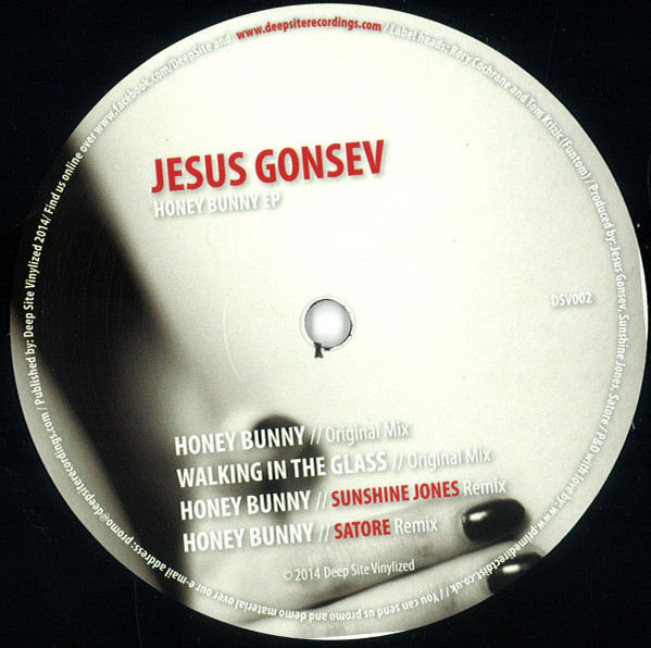 Jesus Gonsev - Honey Bunny EP - Vinyl Record 12" image 1