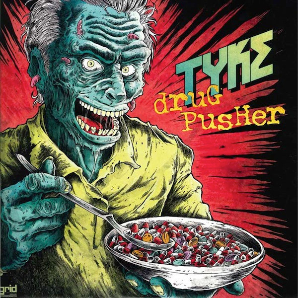 Tyke - Drug Pusher / The Track That Dripped Blood - Vinyl Record 12" image 1