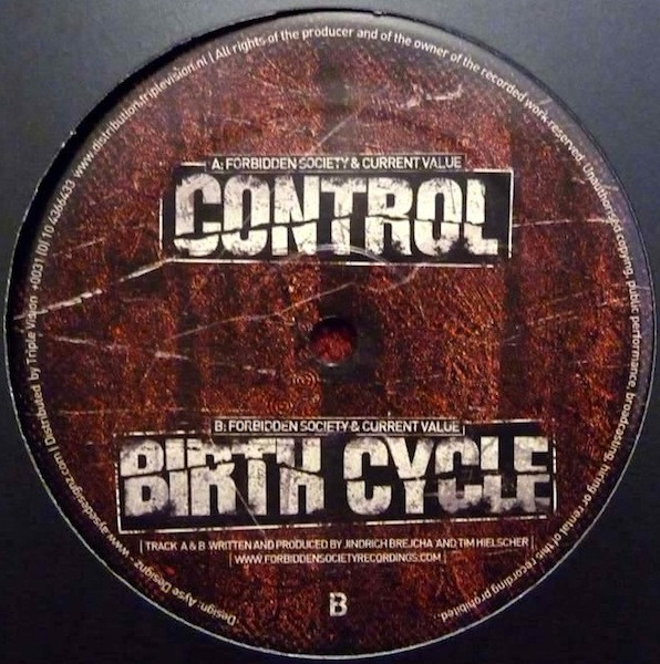 Forbidden Society - Control / Birth Cycle - Vinyl Record 12" image 1