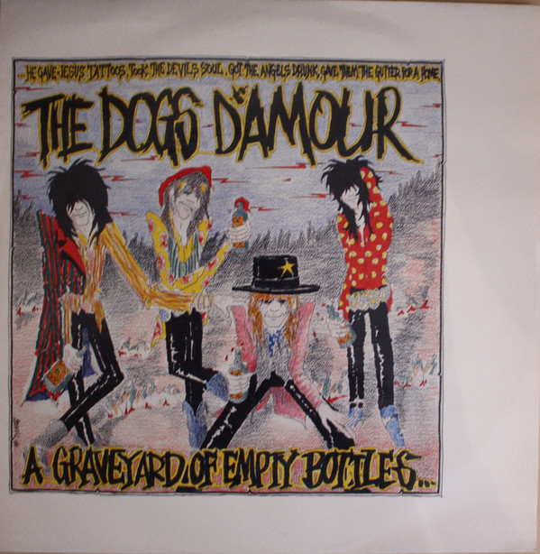 Dogs D'Amour - A Graveyard Of Empty Bottles (Vol. 1) - Used Vinyl Recor image 1