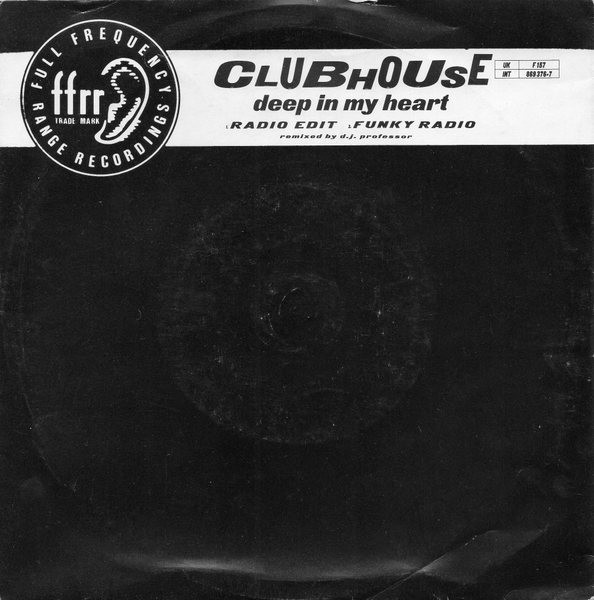 Club House - Deep In My Heart - Used Vinyl Record 7" image 1