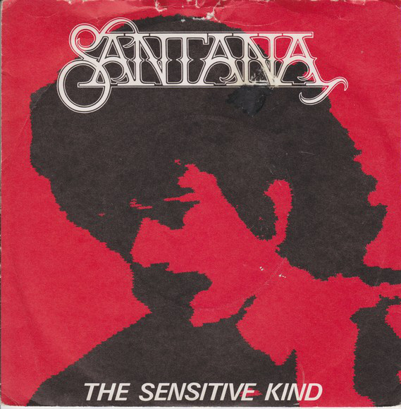 Santana - Sensitive Kind - Used Vinyl Record 7" image 1