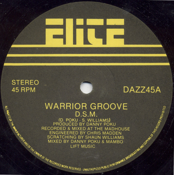 DSM - Warrior Groove - Used Vinyl Record 12" image 1