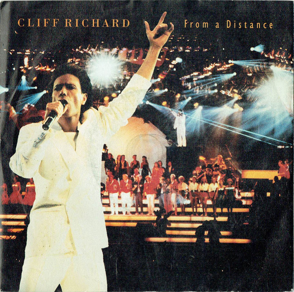 Cliff Richard - From A Distance - Used Vinyl Record 7" image 1