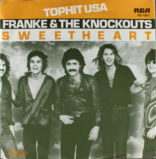 Franke & The Knockou - Sweetheart - Used Vinyl Record 7" image 1