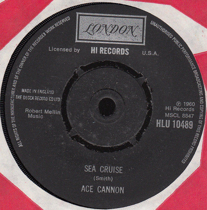 Ace Cannon - Sea Cruise - Used Vinyl Record 7" image 1