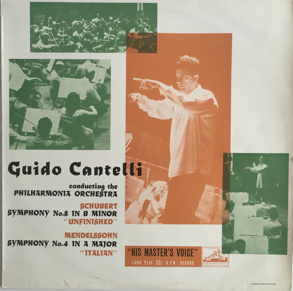 Guido Cantelli - Schubert: Symphony No. 8 In B Minor "Unfinished" / Men image 1