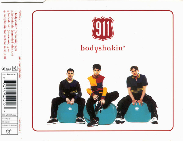 911 - Bodyshakin' - Used CD image 1