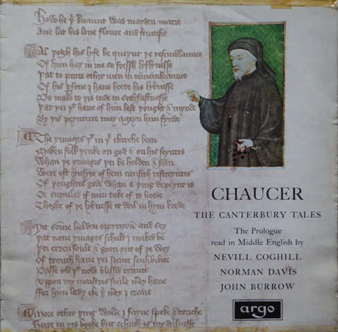 Geoffrey Chaucer - Prologue To The Canterbury Tales Read In Middle Engl image 1