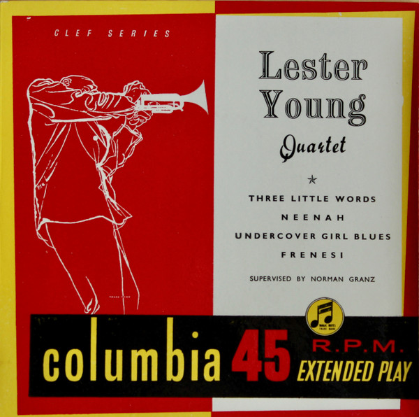Lester Young Quartet - Used Vinyl Record 7" image 1