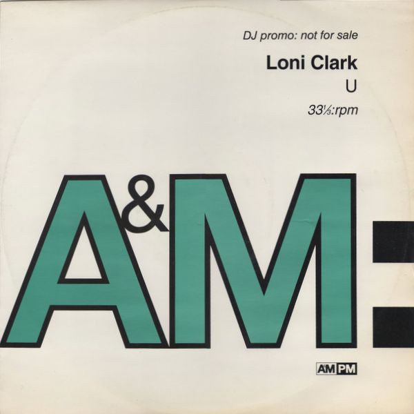 Loni Clark - U - Used Vinyl Record 12" image 1