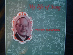 Peter Dawson - My Life Of Song - Used Vinyl Record 10" image 1