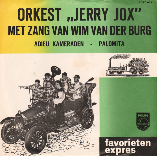 Jerry Jox - Adieu Kameraden / Palomita - Used Vinyl Record 7" image 1