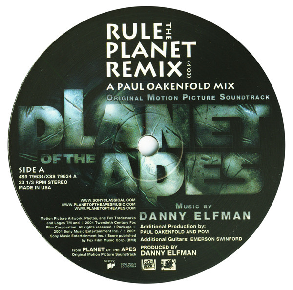 Danny Elfman - Original Motion Picture Soundtrack Planet Of The Apes image 1