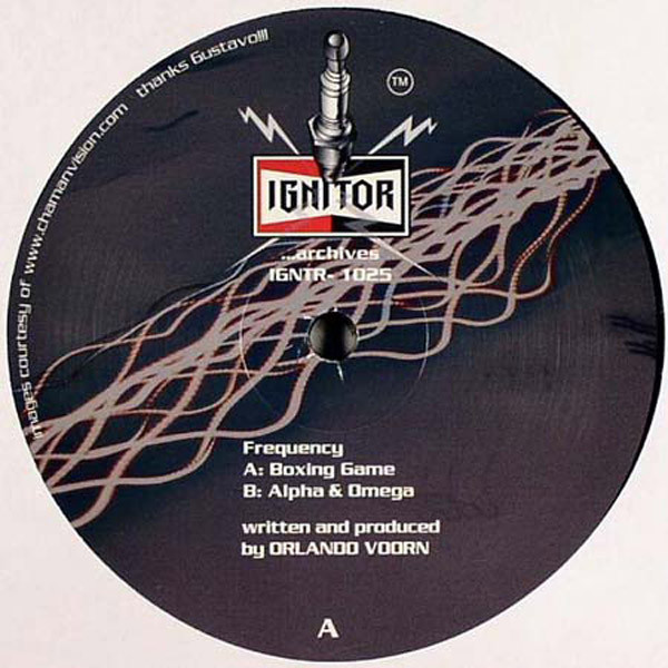 Frequency - Boxing Game / Alpha & Omega - Vinyl Record 12" image 1