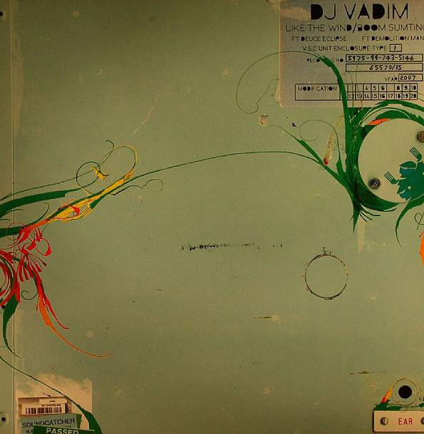 DJ Vadim - Like The Wind - Vinyl Record 12" image 1