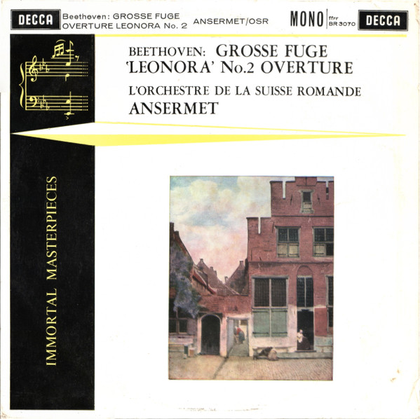 Ludwig van Beethoven - Grosse Fuge / 'Lenora' No.2 Overture - Used Viny image 1