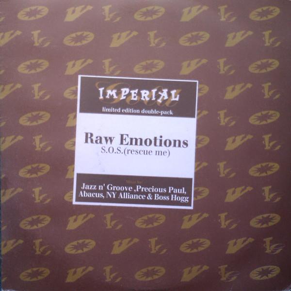 Raw Emotions - S.O.S. (Rescue Me) - Used Vinyl Record 12" image 1