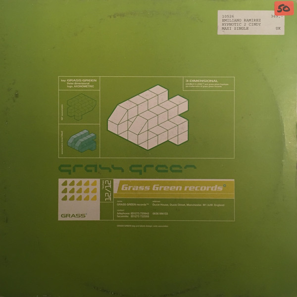 C-Groove DJ - Grass Green Dubplate - Used Vinyl Record 12" image 1