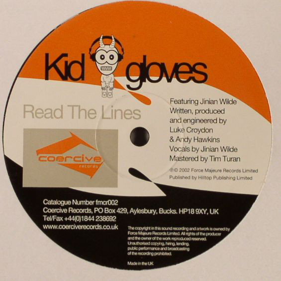 Kid Gloves - Read The Lines - Vinyl Record 12" image 1