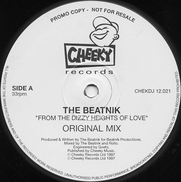 Beatnik - From The Dizzy Heights Of Love - Used Vinyl Record 12" image 1