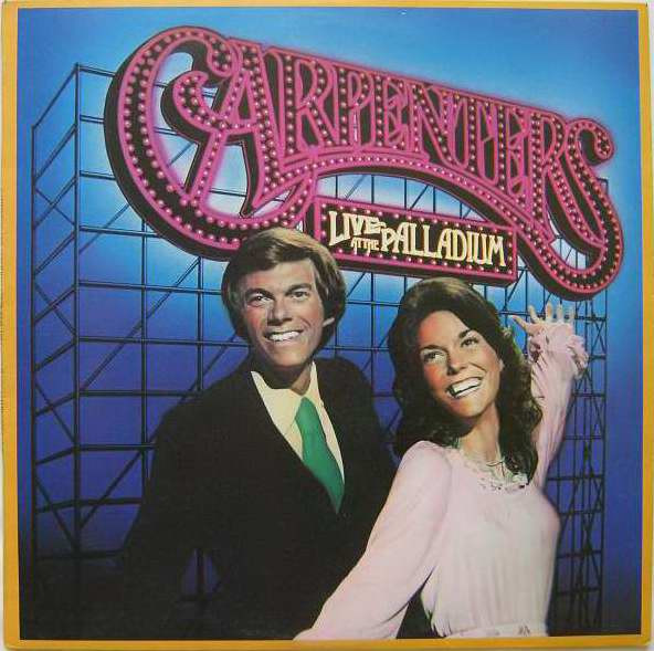 Carpenters - Live At The Palladium - Used Vinyl Record image 1