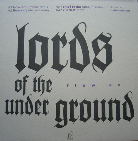 Lords Of The Undergr - Flow On - Used Vinyl Record 12" image 1