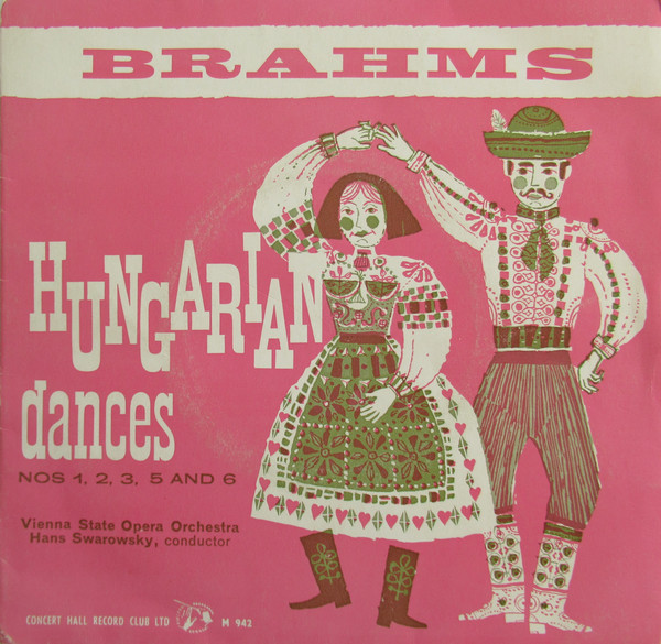 Johannes Brahms - Hungarian Dances Nos 1, 2, 3, 5 & 6 - Used Vinyl Re image 1