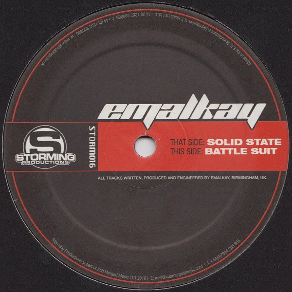 Emalkay - Solid State / Battle Suit - Vinyl Record 12" image 1