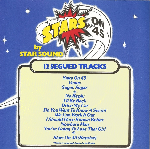 Stars On 45 - Used Vinyl Record 7" image 1