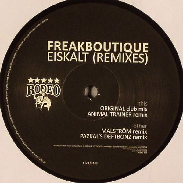 Freak Boutique - Eiskalt (Remixes) - Vinyl Record 12" image 1
