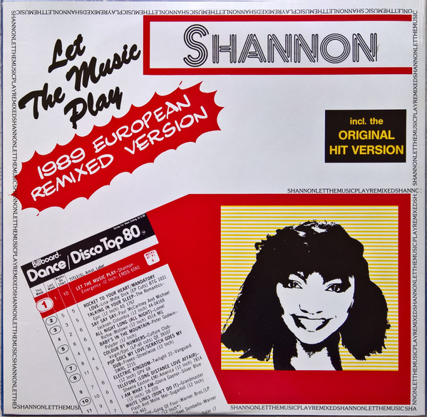 Shannon - Let The Music Play (1989 European Remixed Version) - Used Vin image 1