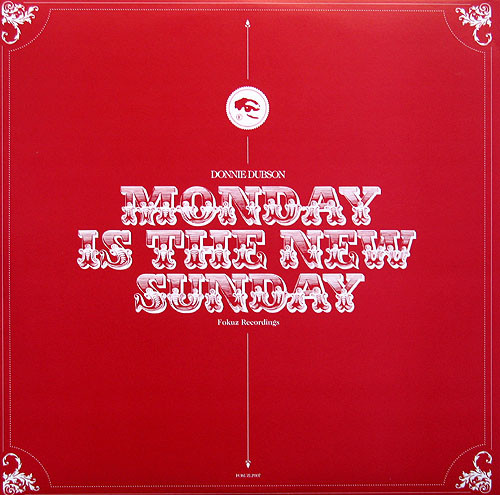 Donnie Dubson - Monday Is The New Sunday LP - Vinyl Record 12" image 1