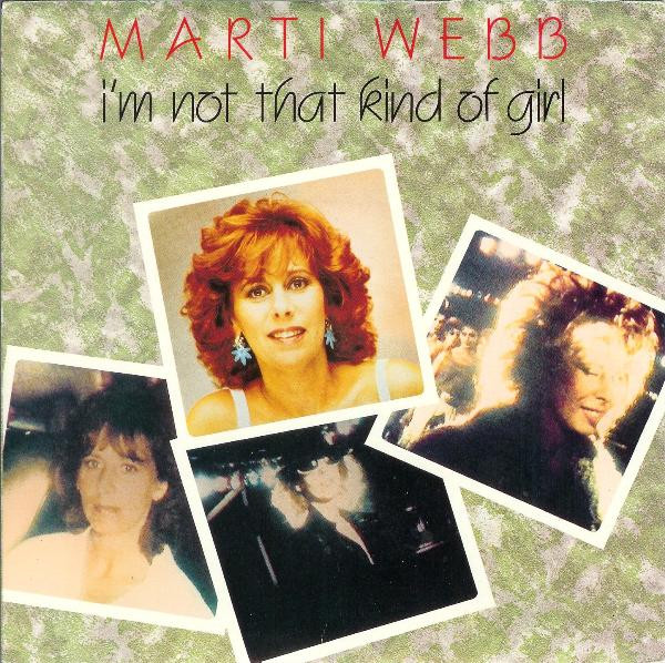 Marti Webb - I'm Not That Kind Of Girl - Used Vinyl Record 7" image 1