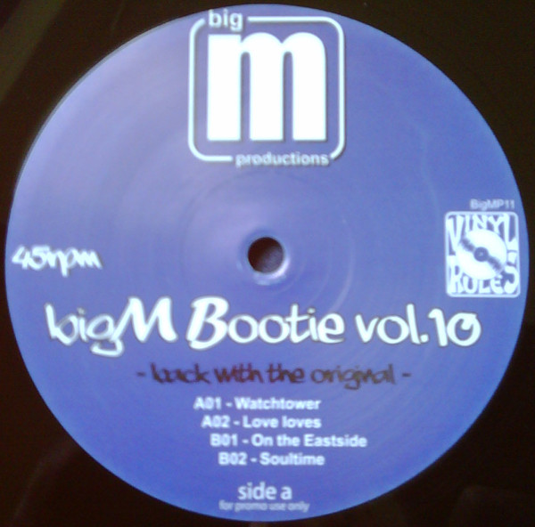 Meuh Dheus - Big M Bootie Vol.10 - Vinyl Record 12" image 1