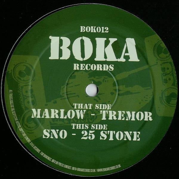 Marlow - Tremor / 25 Stone - Vinyl Record 12" image 1