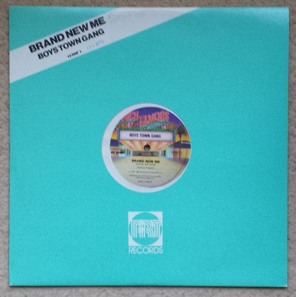 Boys Town Gang - Brand New Me - Used Vinyl Record 12" image 1