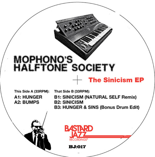 Mophono's Halftone S - Sinicism EP - Vinyl Record 12" image 1