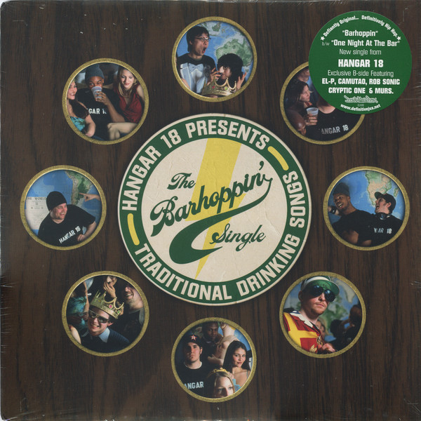 Hangar 18 - Presents Traditional Drinking Songs: The Barhoppin' Singl image 1