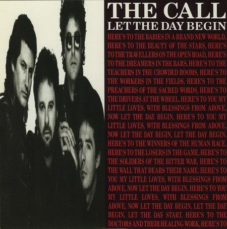Call - Let The Day Begin - Used CD image 1