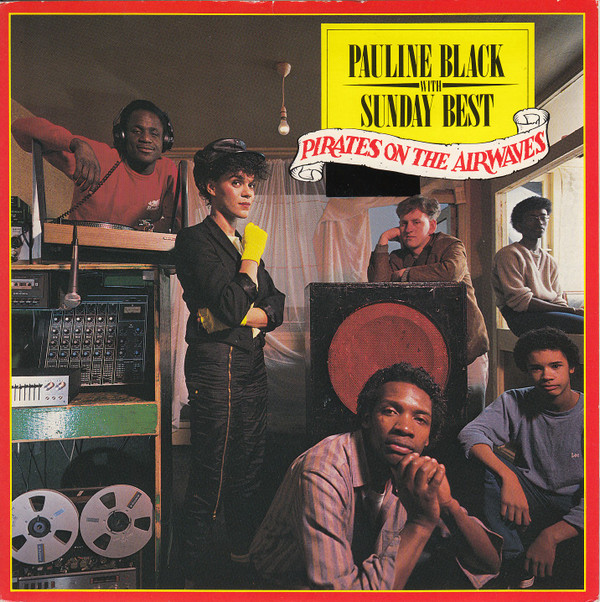 Pauline Black - Pirates On The Airwaves - Used Vinyl Record 7" image 1