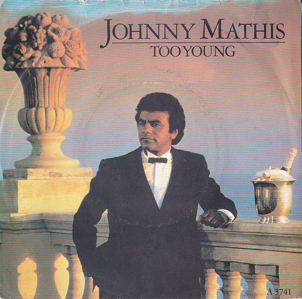 Johnny Mathis - Too Young - Used Vinyl Record 7" image 1