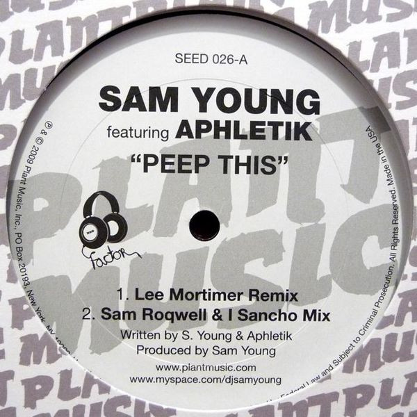 Sam Young - Peep This - Vinyl Record 12" image 1