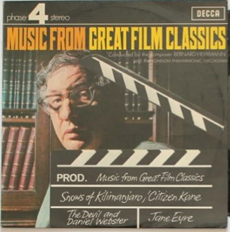 Bernard Herrmann - Music From Great Film Classics - Used Vinyl Record image 1