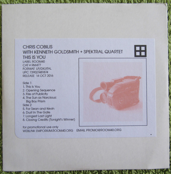 Chris Cobilis - This Is You - Used CD image 1