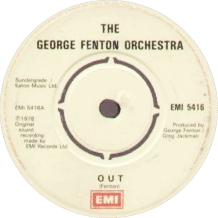 George Fenton Orches - Out - Used Vinyl Record 7" image 1