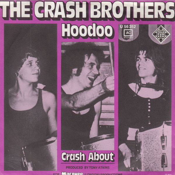 Crash Brothers - Hoodoo - Used Vinyl Record 7" image 1