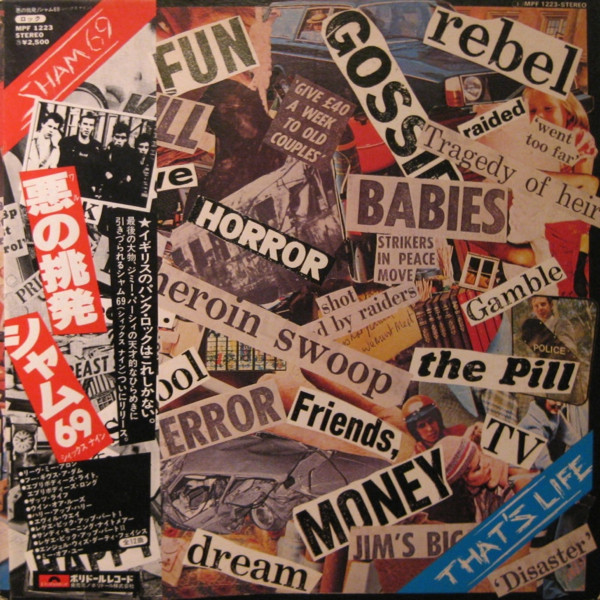 Sham 69 - That's Life - Used Vinyl Record image 1