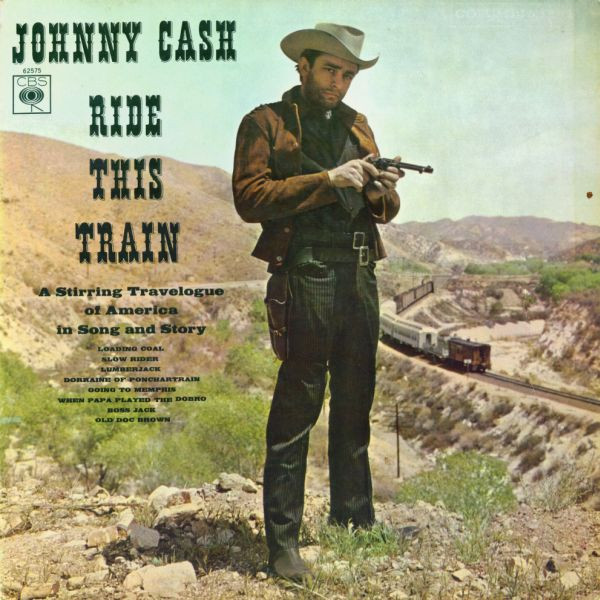 Johnny Cash - Ride This Train - Used Vinyl Record image 1